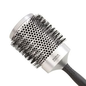 Olivia Garden Blowout Classic Essential - kefy na fúkanie vlasov - hliníkové (čierno-strieborná) 85 mm