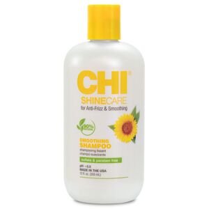 CHI ShineCare Smoothing Shampoo Antifrizz - uhladzujúci šampón s leskom - anti-frizz efekt, 355 ml