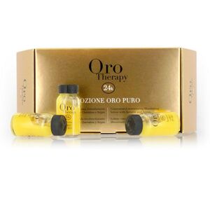 Fanola Oro Puro ampule - regeneračné ampulky na suché a poškodené vlasy, 12x10ml