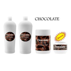 Chocolate set - šampón, maska, kondicionér