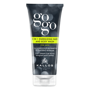 KALLOS GOGO MAN hair &body shampoo - šampón pre mužov na vlasy a telo v jednom, 200 ml