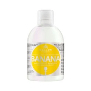 Kallos BANANA shampoo - posiľujúci šampón na vlasy, multivitamín, 1000 ml