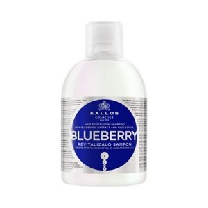 Kallos Blueberry shampoo - šampón na suché a chemicky namáhané vlasy, 1000 ml