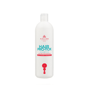 Kallos kjmn Hair PRO-TOX shampoo - šampón s keratínom, kolagénom a kyselinou hyalurónovou 500 ml