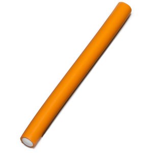 Papiloty - flexibilné penové natáčky na vlasy 8024 - 18 cm, hrúbka 16 mm, 12 ks/bal - oranžové