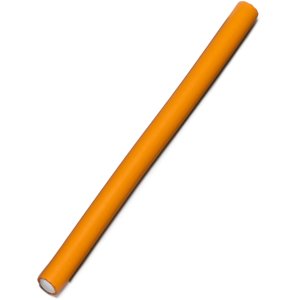 Papiloty - flexibilné penové natáčky na vlasy 8034 - 25 cm, hrúbka 16 mm, 12 ks/bal - oranžové
