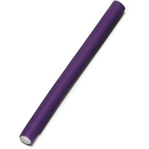Papiloty - flexibilné penové natáčky na vlasy 8036 - 24 cm, hrúbka 20 mm, 12 ks/bal - fialové