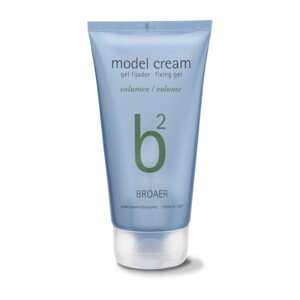 Broaer b2 model cream volumen - modelovací objemový gél na vlasy s mokrým efektom, 150 ml