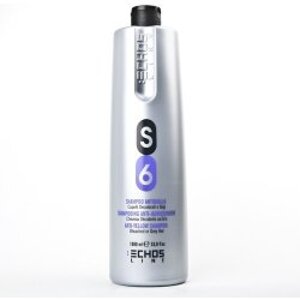 Echosline S6 šampón proti žltnutiu vlasov 1000 ml