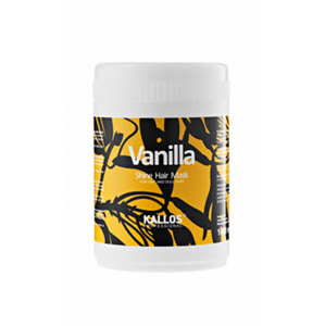 Kallos Vanilla hair mask - regeneračná maska na vlasy s leskom Vanilla - 1000ml