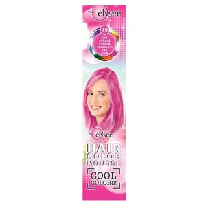 Elysée Color Mousse - farebné penové tužidlá na vlasy 49 ružový odtieň