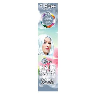 Elysée Color Mousse - farebné penové tužidlá na vlasy 63 strieborný odtieň