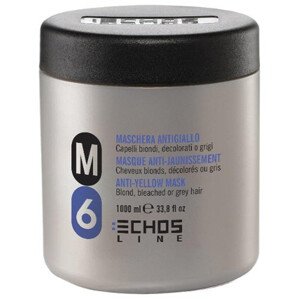 Echosline M6 - maska proti žltnutiu vlasov 1000 ml