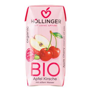 Hollinger Nektár jablko višňa 200 ml BIO 200 ml