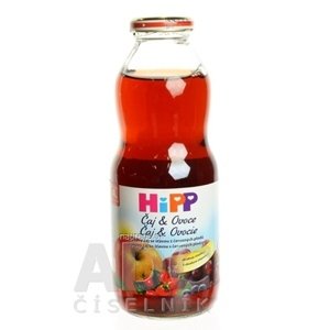 Hipp Beteiligungs AG HiPP Čaj&Ovocie, Šípkový čaj a šťava z červ.plodov (od ukonč. 4. mesiaca) 1x500 ml 500 ml