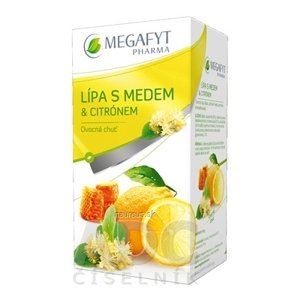 Megafyt Pharma s.r.o. MEGAFYT Lipa s medom & citrónom 20x2 g (40 g) 20 x 2 g