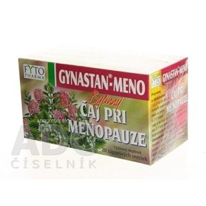 FYTOPHARMA, a.s. FYTO GYNASTAN-MENO Bylinný čaj pri menopauze 20x1,5 g (30 g) 20x1,5 g (30 g)