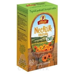 AGROKARPATY, s.r.o. Plavnica AGROKARPATY BIO Nechtík lekársky bylinný čaj, prírodný produkt, 20x2 g (40 g) 20 x 2 g