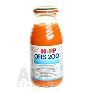 Hipp Beteiligungs AG HiPP ORS 200 Mrkvovo ryžový odvar dietetická potraviny (od ukonč. 4.mesiaca) 1x200 ml 200 ml