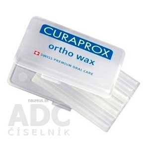 Curaden International AG CURAPROX Ortho vosk (7 pásikov vosku v krabičke) 1x1 ks 1 ks