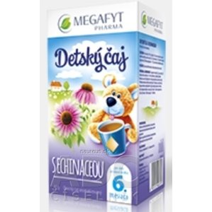 Megafyt Pharma s.r.o. MEGAFYT Detský čaj S ECHINACEOU inov.2015, ovocno-bylinný čaj, 20x2 g (40 g) 20 x 2 g