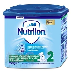 Nutricia a.s. Nutrilon 2 následná mliečna dojčenská výživa v prášku (6-12 mesiacov) (inov.2018) 1x350 g 350 g