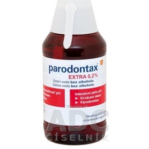 GlaxoSmithKline Consumer Healthcare Parodontax Extra 0,2% ústna voda 1x300 ml 300 ml