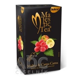 BIOGENA CB spol. s r.o. Biogena Majestic Tea Malina & Camu Camu bylinný čaj 20x2,5 g (50 g) 20 ks