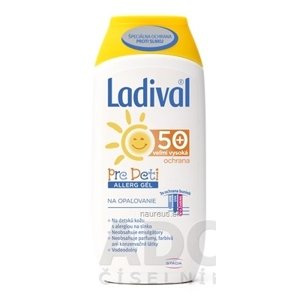 STADA Arzneimittel AG Ladival PRE DETI ALLERG SPF 50+ gél na opaľovanie 1x200 ml 200 ml