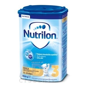 Nutricia a.s. Nutrilon 3 Pronutra Vanilla batoľacia mliečna výživa v prášku (od ukonč. 12. mesiaca) 1x800 g 800 g
