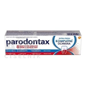 SMITHKLINE BEECHAM PHARMACEUTICALS Parodontax Kompletná ochrana EXTRA FRESH zubná pasta 1x75 ml 75 ml