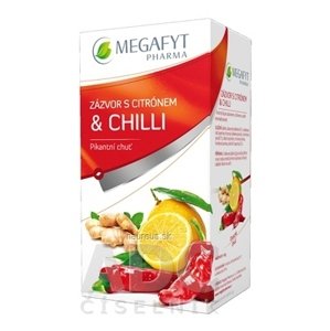 Megafyt Pharma s.r.o. MEGAFYT ZÁZVOR s citrónom & chilli 20x2 g (40 g) 20x2 g