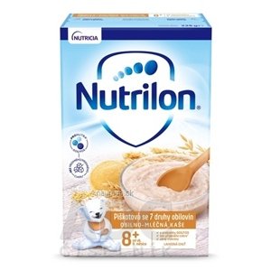 NUTRICIA Zakłady Produkcyjne Sp. z o.o. Nutrilon obilno-mliečna kaša piškótová so 7 druhmi obilnín (od ukonč. 8. mesiaca), 1x225 g