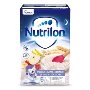 NUTRICIA Zakłady Produkcyjne Sp. z o.o. Nutrilon obilno-mliečna kaša krupicová s ovocím GOOD NIGHT (od ukonč. 6. mesiaca), 1x225 g