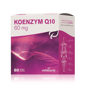Nefdesante KOENZÝM Q10 60 mg (cps 6x10 (60 ks)) 60 kapsúl