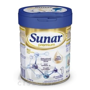 Semper AB Sunar Premium 1 počiatočná mliečna výživa (od narodenia) 1x700 g