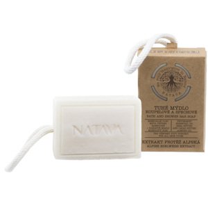 NATAVA Kupeľové a sprchové tuhé mydlo – Extrakt Plesnivca  alpínskeho 100g