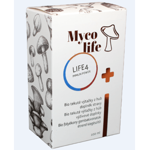 Mycolife MYCOLIFE-LIFE 4 bio Maitake, bio Reishi, bio Shiitake, 100 ml- Immun power 100 ml