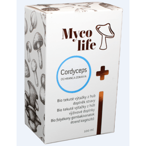 Mycolife MYCOLIFE-Cordyceps - 100 ml - Navonok vyzerá čudne, ale je strážcom zdravia 100 ml