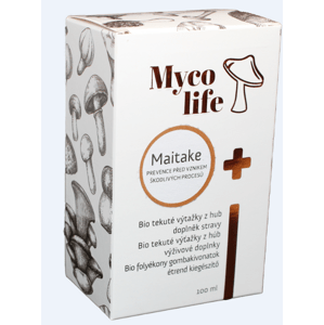 Mycolife MYCOLIFE-Maitake - 100 ml - Prevencia pred vznikom škodlivých procesov 100 ml