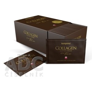 KOMPAVA spol. s r. o. kompava COLLAGEN Coffee Cream vrecúška (prášok do kávy) 30x6 g