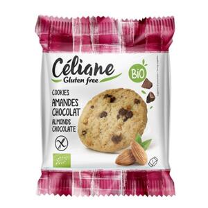 Celiane glutenfree Celiane bezlekové sušienky s kúskami mandlí a čokolády 50 g