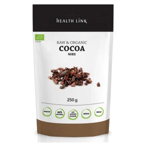 Health Link BIO Kakaové bôby drvené RAW 250g 250g