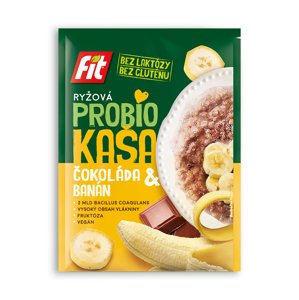 FIT KASA Fit ryžová probio kaša čokoláda a banán 52g